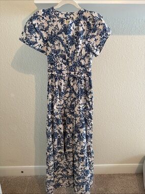 Anthropologie | Dresses | Nwt Anthropologie The Somerset Maxi Dress Poplin Halter Edition Sz L Tiered